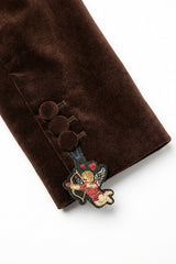 BROWN VELVET JACKET