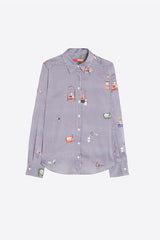 HOTEL VILAGALLO PINSTRIPE SHIRT