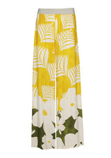 BOTANICAL PRINT PALAZZO TROUSERS