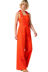COTTON JUMPSUIT