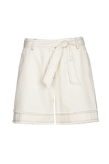 HIGH WAIST COTTON SHORTS