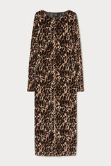 PIOMBO PRINTED TULLE DRESS