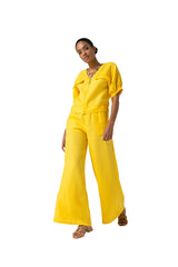 LIMONCELLO LINEN JACKET BLOUSE
