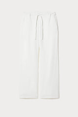 DANCING WHITE JERSEY FLEECE TROUSERS