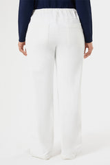DANCING WHITE JERSEY FLEECE TROUSERS