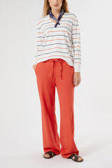 DANCING RED JERSEY FLEECE TROUSERS