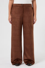 GELATO VELVETY-FINISH JERSEY TROUSERS