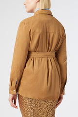 ZATTERA CAMEL JERSEY SAHARAN JACKET