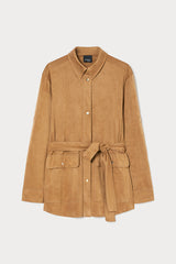 ZATTERA CAMEL JERSEY SAHARAN JACKET