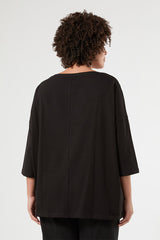 GABARRA BLACK JERSEY T-SHIRT