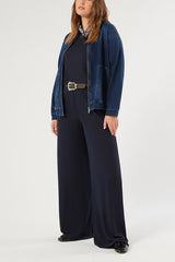 FORMICA FLUID JERSEY KNIT FABRIC T-SHIRT