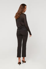 BLACK LONG SLEEVE T SHIRT