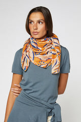 GREY ROUND NECK WOOL TWIN SET