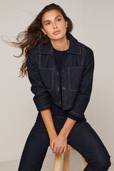 SHORT DENIM JACKET