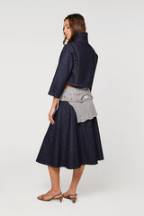 SHORT DENIM JACKET