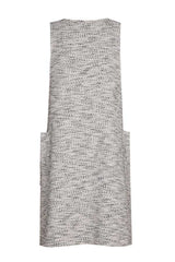 BOUCLETTE SLEEVELESS SHORT DRESS