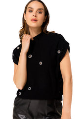 STRAIGHT-FITTING COSY TOP