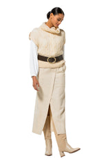 CREAM TANK TOP PULLOVER