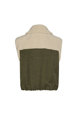 TEDDY DETAIL BODY WARMER