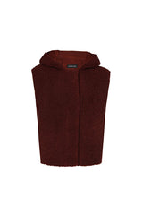 HOOD TEDDY BODY WARMER