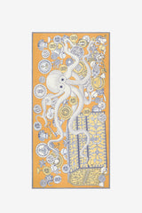 OCTOPUS GOLDEN BROWN 100 SCARF