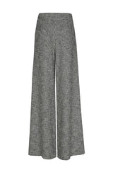 WIDE JACQUARD TROUSERS