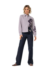 DENIM TROUSERS
