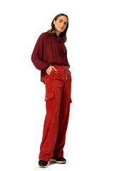RUBY STRAIGHT CORDUROY TROUSERS