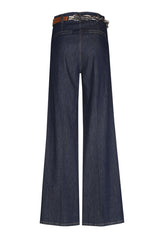 LOOSE-FITTING DENIM TROUSERS