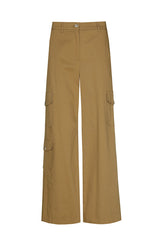 COMFORTABLE COTTON CARGO TROUSERS