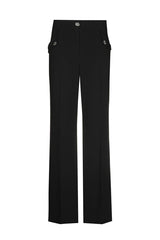 STRAIGHT CITY-LOOK TROUSERS