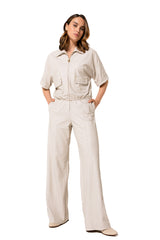 CIMENT COMFORTABLE STRAIGHT TROUSERS