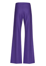 PURPLE CITYLOOK STRAIGHT TROUSERS