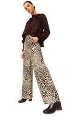 LEOPARD PRINT TROUSERS