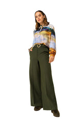 LANDSCAPE DESIGN STRAIGHT BLOUSE