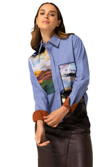 LANDSCAPE DESIGN FANCY SHIRT