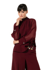 BACK DETAIL DRESSY TUNIC