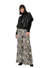 VEGAN LEATHER ELEGANT BOMBER
