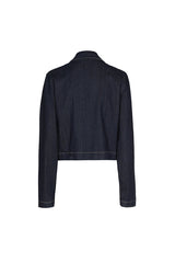DENIM DRESSY SHORT JACKET