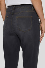 RIKKI ELASTICATED WAIST 5-POCKET JEANS