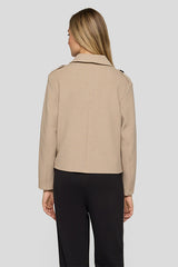 SHOULDER STRAPS SHORT JACKET