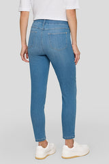 LIGHT BLUE PULL ON SLIM JEANS