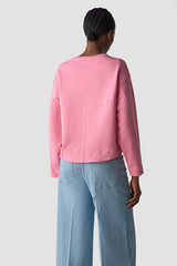 EMBROIDERED DRAWSTRING SWEATSHIRT