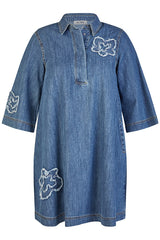 DENIM SHORT DRESS