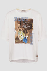 FRONT PRINT T-SHIRT