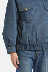 SHARM PADDED DENIM JACKET