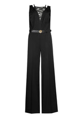 DECOLLETÉ EFFECT COMFORTABLE ELEGANT JUMPSUIT