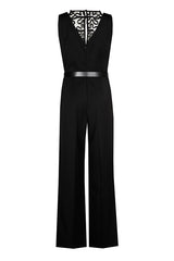 DECOLLETÉ EFFECT COMFORTABLE ELEGANT JUMPSUIT