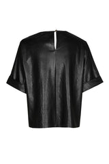 VEGAN LEATHER COMFORTABLE TOP