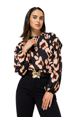 LOOSE-FITTING BLOUSE